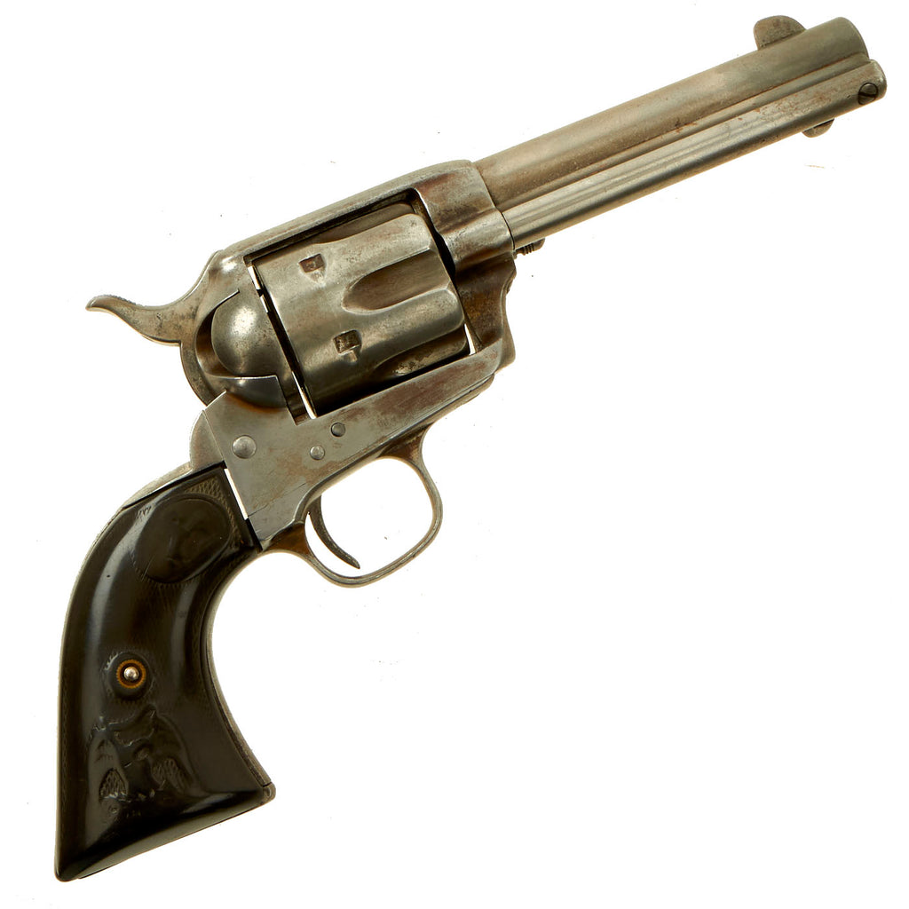 Original U.S. Colt .45cal Single Action Army Revolver made in 1883 with 4 3/4" Barrel - Matching Serial 88054 Original Items