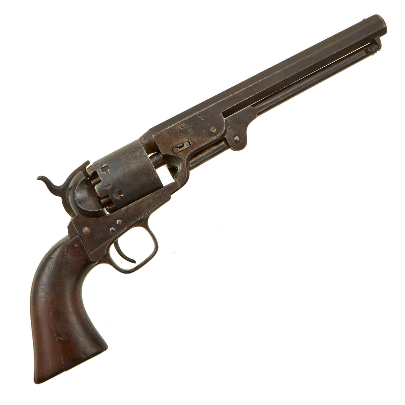 A rare London Colt model 1851 Navy 36 calibre Percussion revolver