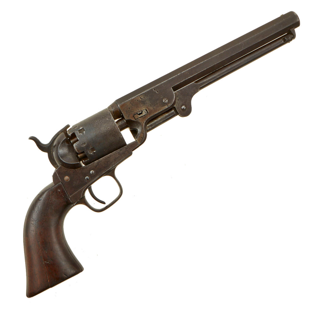 Original London Colt Model 1851 Navy Revolver Manufactured in 1855 with British Proofs - Serial 41332 Original Items