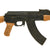 Original U.S. Vietnam War Era Chinese AK-47 Hard "Rubber Duck" Training Rifle Original Items