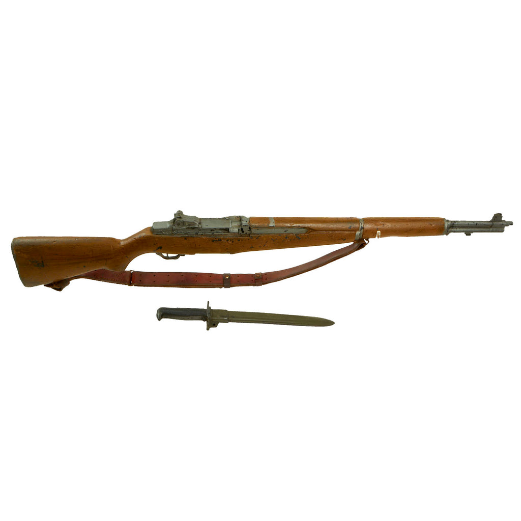 Original Rubber Film Prop M1 Garand Rifle and Bayonet From Ellis Props - As Used in The Big Red One (1980) & Saving Private Ryan (1998) Original Items