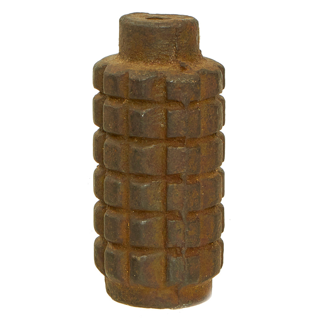 Original German WWI Late War Granatenwerfer 16 Grenade Thrower Inert Fragmentation Round - Head only Original Items