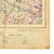 Original U.S. WWII Cherbourg / Cain, France Map Belonging to Sergeant Kenneth E. Vermillion, 959th Field Artillery Battalion Original Items