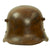 Original WWI Austro-Hungarian M17 Steel Helmet with Worn Liner & Chinstrap - Marked AW64 Original Items