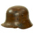 Original WWI Austro-Hungarian M17 Steel Helmet with Worn Liner & Chinstrap - Marked AW64 Original Items