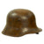 Original WWI Austro-Hungarian M17 Steel Helmet with Worn Liner & Chinstrap - Marked AW64 Original Items