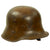 Original WWI Austro-Hungarian M17 Steel Helmet with Worn Liner & Chinstrap - Marked AW64 Original Items