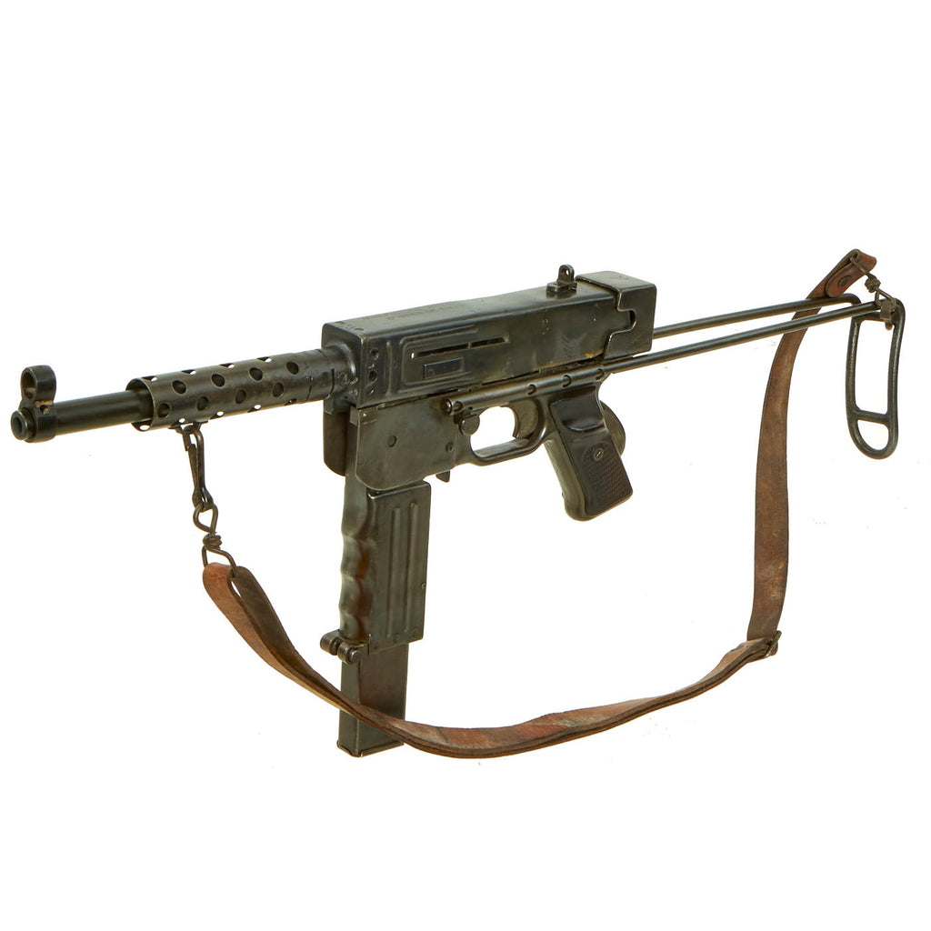 Original French MAT-49 Display Submachine Gun Serial 22097 with Sling Original Items