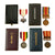 Original Imperial Japanese WWII Military Medals of Honor Collection With Original Boxes - 4 Items Original Items