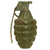 Original U.S. WWII M21 Inert Practice Pineapple Fragmentation Training Hand Grenade Original Items