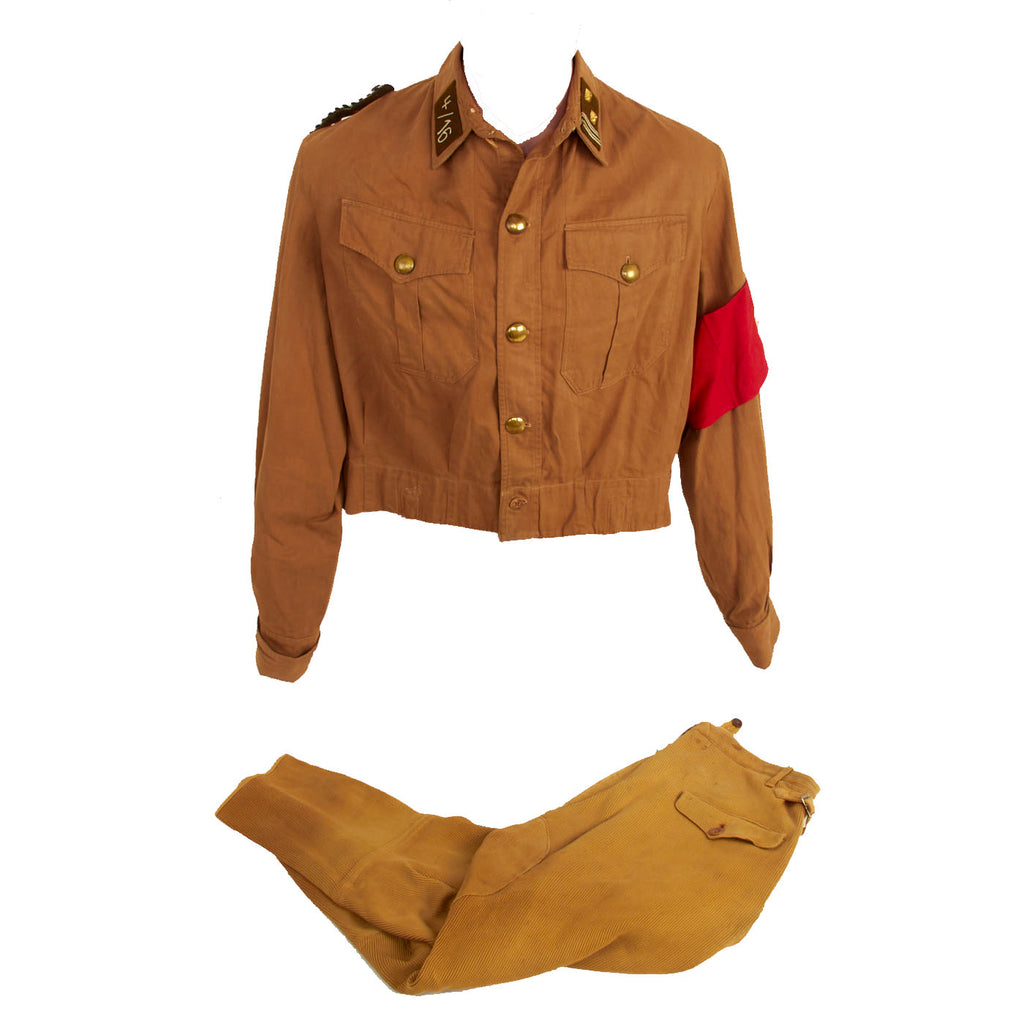 DRAFT german brown shirt and cord pants Original Items