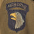 DRAFT 101 AIRBORNE OFFICER JACKET W RARE TYPE B ENGLISH MADE INSIGNIA Original Items