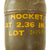 Original U.S. WWII M9 Rifle Grenade & M6A1 Anti-Tank Rocket INERT Ordnance Lot - 2 Items Original Items