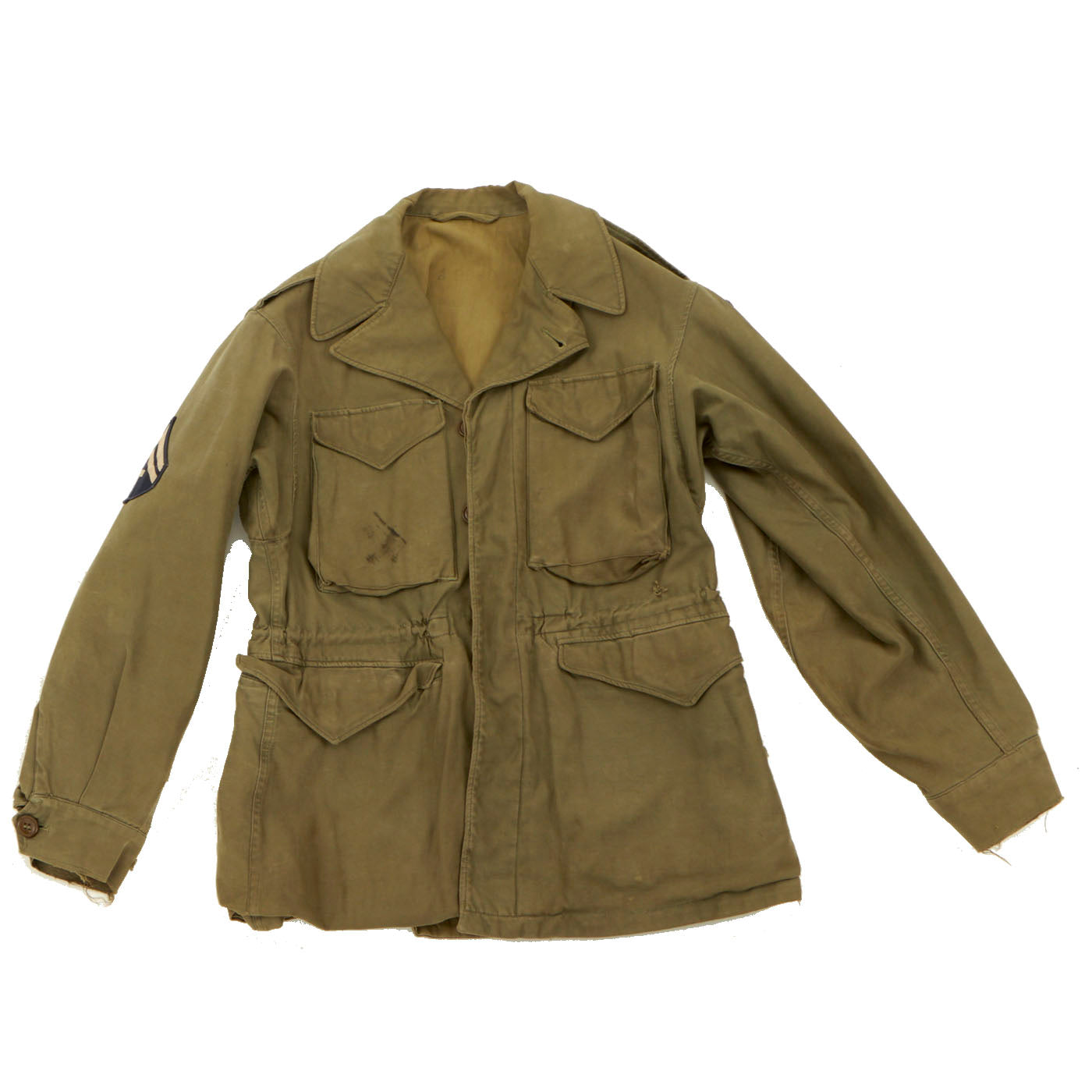 Original U.S. WWII 82nd Airborne Division M-1943 M43 Field Jacket With ...