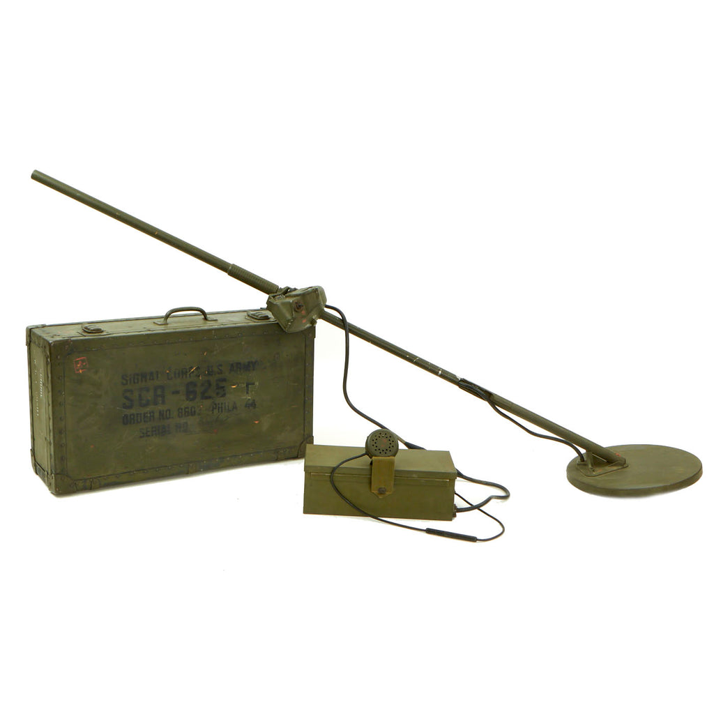 Original U.S. WWII 1944 Dated SCR 625-C Mine Detector Original Items