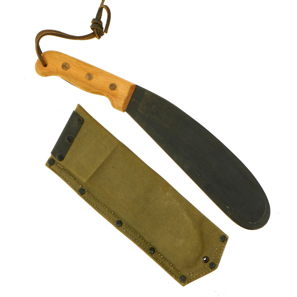 Original U.S. Vietnam War Special Forces Counter Insurgency Support Officer Bolo Machete - Banana Knife Original Items