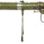 Original Spanish 88.9mm Instalaza Camouflage Painted M65 Bazooka Anti-Tank Launcher - Inert Original Items