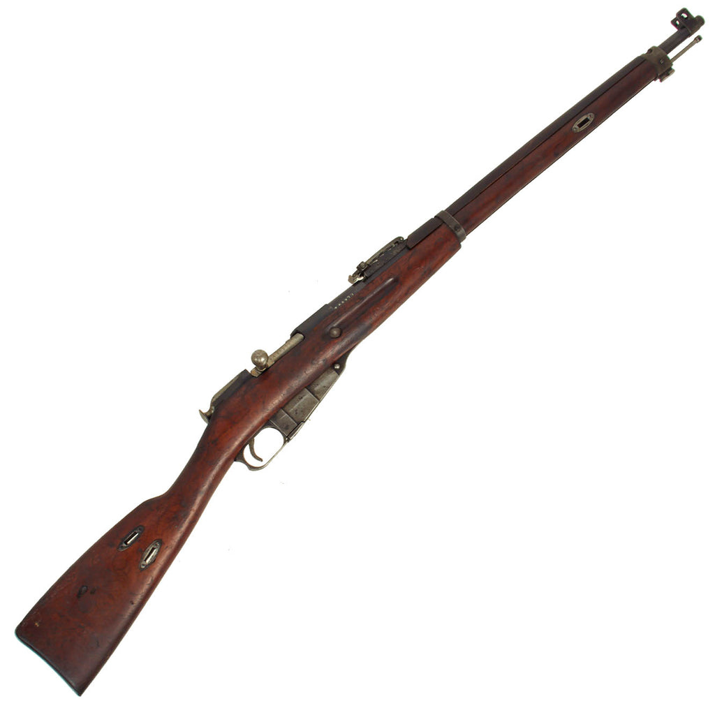 Original Antique Finnish Winter War Ski Trooper Model M28 Mosin Nagant Rifle Dated 1894 Original Items