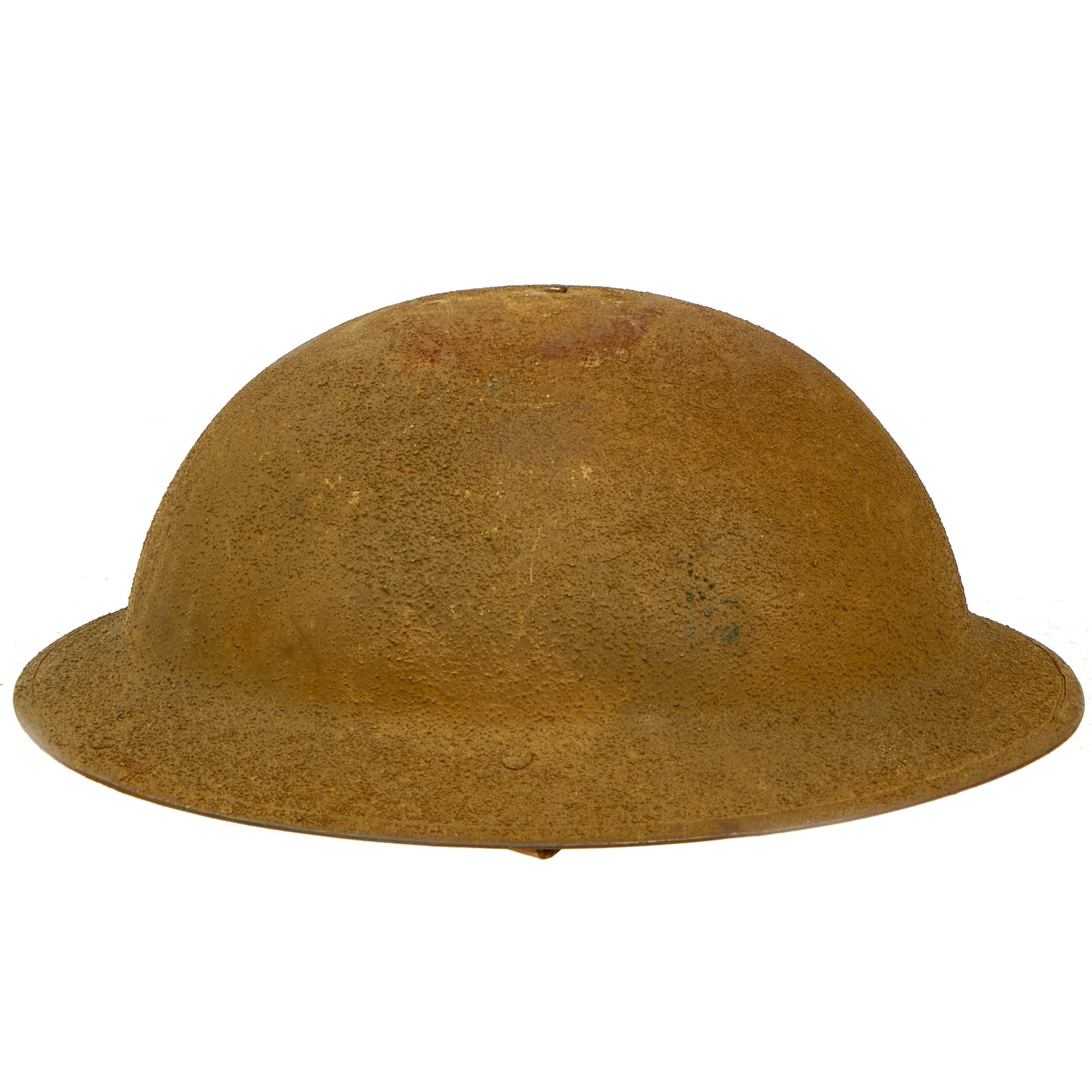 Original British WWI Texture Painted Mk 1 Brodie Helmet by James