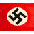 Original German WWII NSDAP Political Flag Set - 79" x 31" Large Banner & 18" x 22" Small Flag Original Items