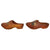 Original U.S. WWII Bring Back French Sabot Wooden Clogs 29th Infantry Division Marked “D-Day” and “V-Day” Original Items