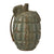 Original British WWI Mills Bomb No. 5 MKI Grenade Rendered INERT by USMC EOD - maker marked FATH Original Items