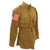 Original U.S. WWII 82nd Airborne Major’s M1942 Paratrooper Jump Jacket with Invasion Flag Patch Original Items