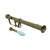 Original U.S. M20 A1B1 3.5 Inch Super Bazooka Rocket Launcher with INERT Practice Round - Canada Marked Original Items