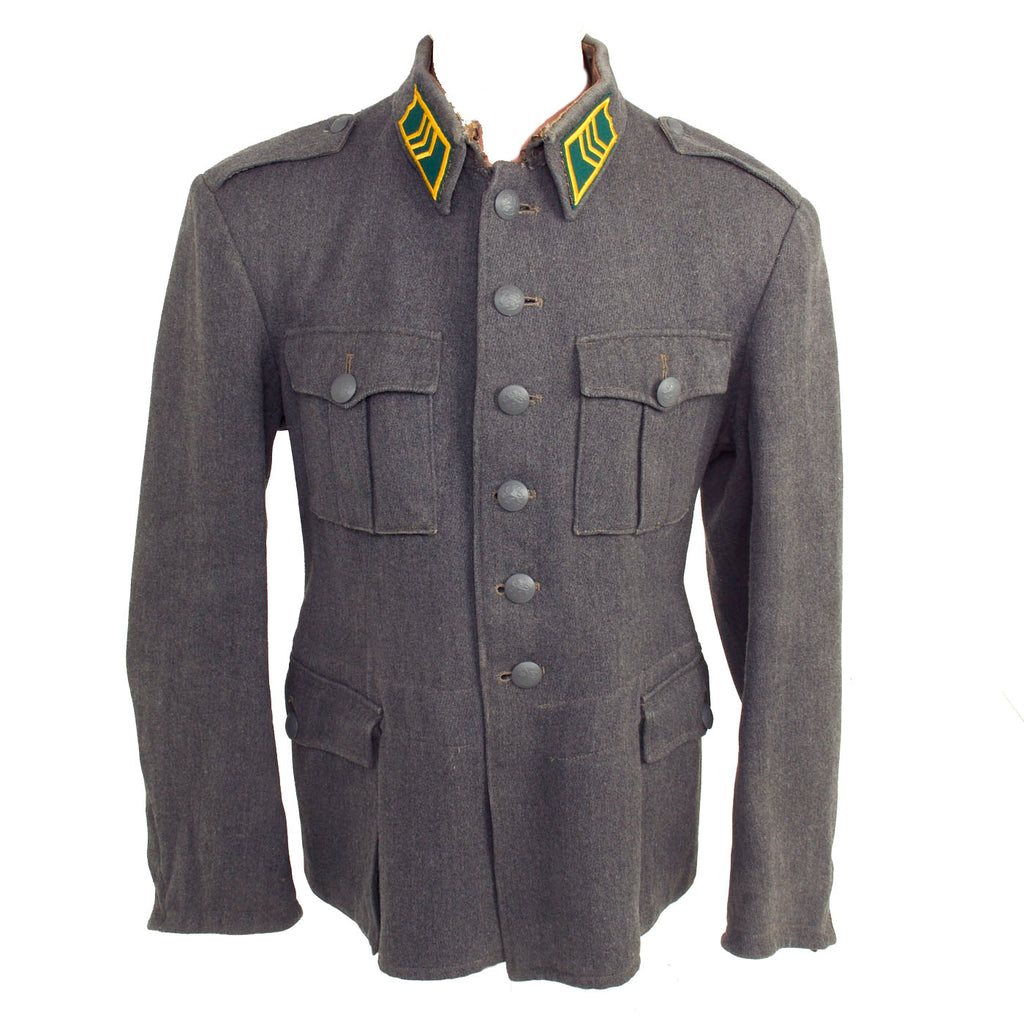 Original Finland WWII Finish Army Alikersantti Undersergeant M36 Wool Uniform Tunic Original Items