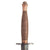 Original British WWII Early 3rd Pattern Broad Arrow Marked Fairbairn-Sykes Fighting Knife with Scabbard Original Items