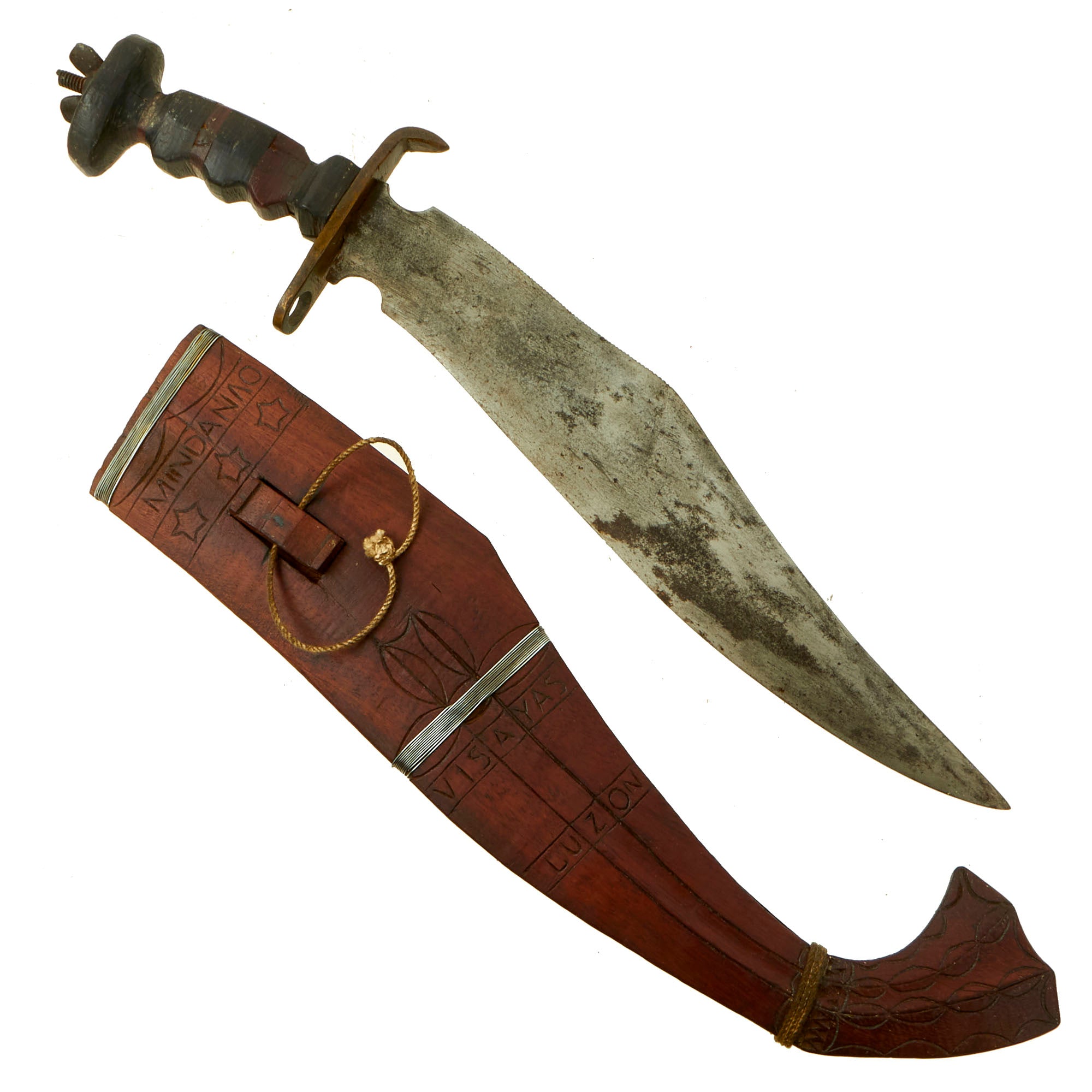 Antique Mexican Fighting Bowie Knife