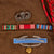 Original U.S. WWII Named 82nd Airborne , 1st Allied Airborne Class A Uniform Jacket - Pvt John W. Wachel, Wounded During Operation Market Garden Original Items