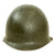 Original U.S. WWII 325th Glider Infantry Regiment Paratrooper M1 Helmet with Westinghouse Jump Liner Original Items