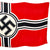 Original German WWII Unissued Kriegsmarine 150cm x 250cm Naval Battle Flag without Halyard - Reichskriegsflagge Original Items