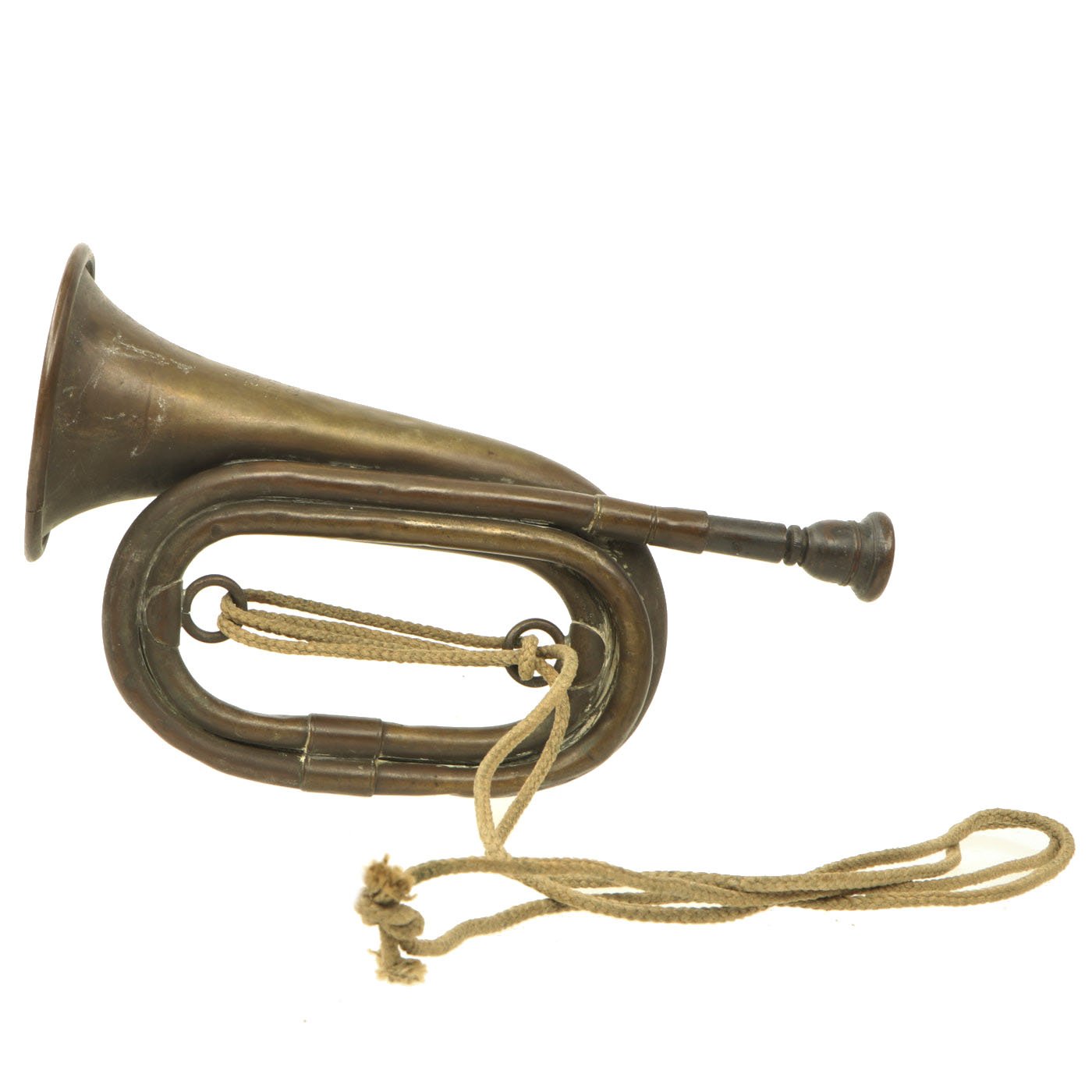 WW1/WW2 Era US Regulation Brass Bugle