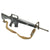 Original U.S. Vietnam War Colt M16A1 Rubber Duck Training Rifle marked Ft. Sill with Nylon Sling Original Items