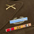 Original U.S. WWII 163rd Infantry Regiment Uniform and Personal Effects Grouping Original Items