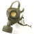 Original German WWII Named M30 1st Model Gas Mask with Filter and Can - Dated 1937 / 38 / 40 Original Items