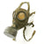 Original German WWII M30 3rd Model Gas Mask with Filter, Can, and Gas Cape Set - All WWII Dated Original Items