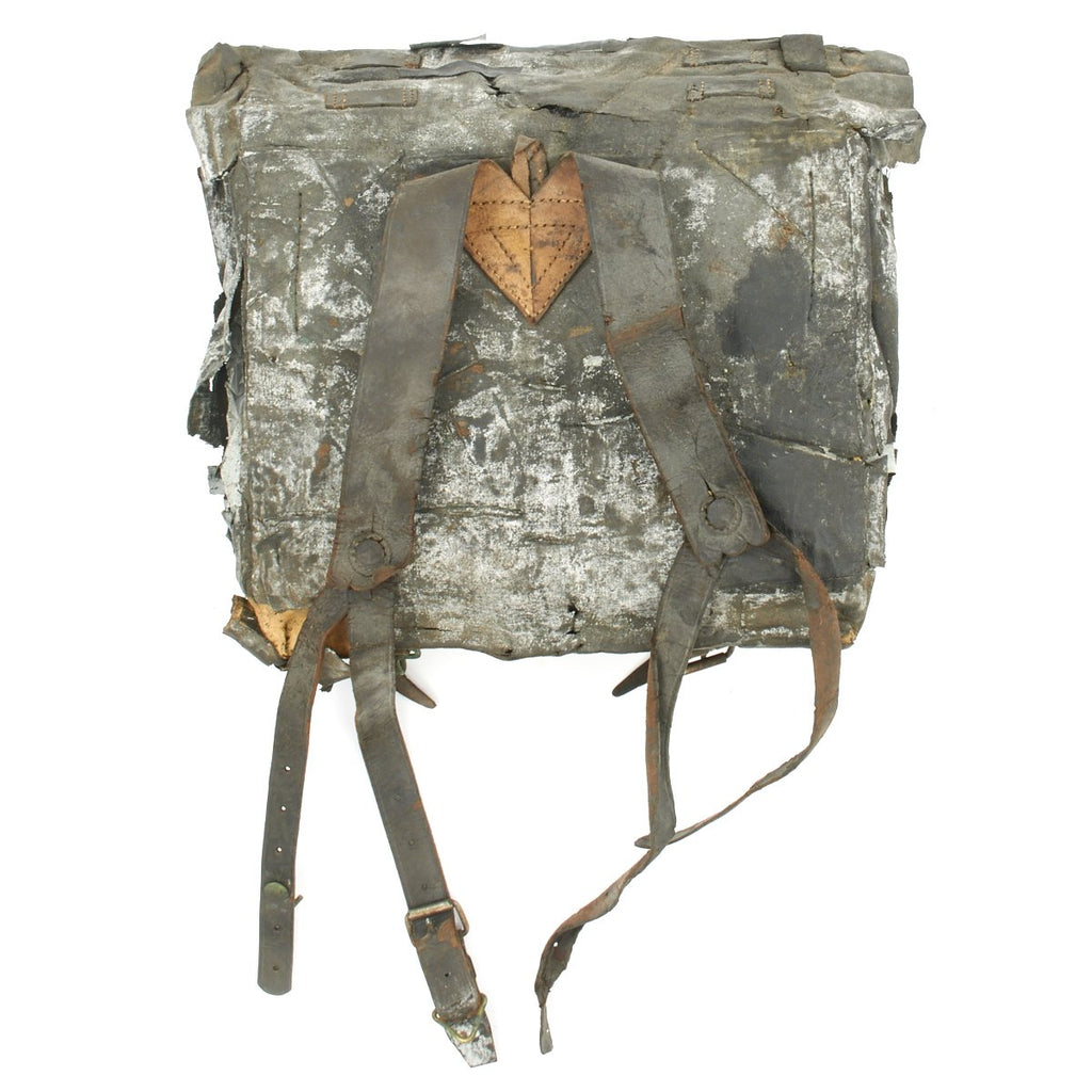 Original U.S. Civil War Federal Regulation Canvas Knapsack Backpack Original Items