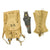 Original U.S. WWI Field Gear Set: M1910 Haversack, M1912 Leather Holster, and M1917 Canvas Leggings Original Items