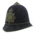 Original British WWII Rose Top London Metropolitan Police Bobby Helmet - George VI Marked Original Items