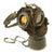 Original Imperial German WWI Named M1917 Ledermaske Leather Gas Mask with Can and Filter - Dated 1918 Original Items