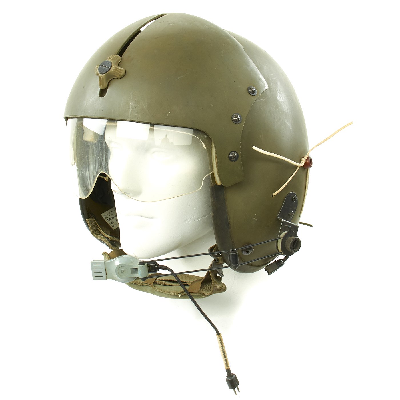 Original U.S. Vietnam War Helicopter Pilot Gentex APH-5 Helmet by