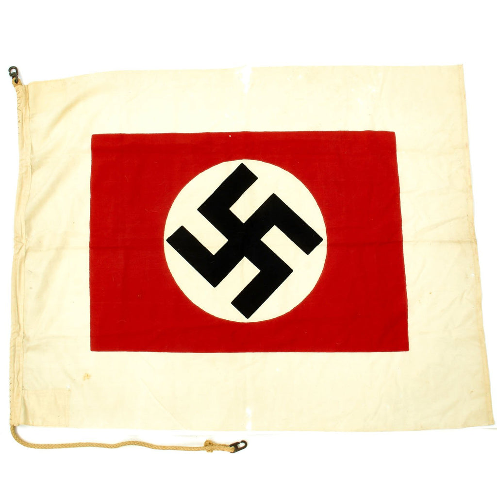 Original German WWII Harbor Pilot Signals Flag - 37" x 50" Original Items