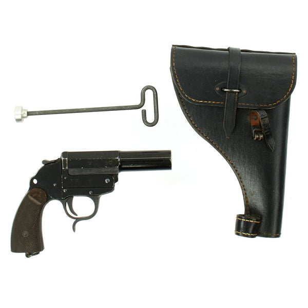 Original German WWII LP 34 Heer Signal Flare Pistol by Berghaus with H ...