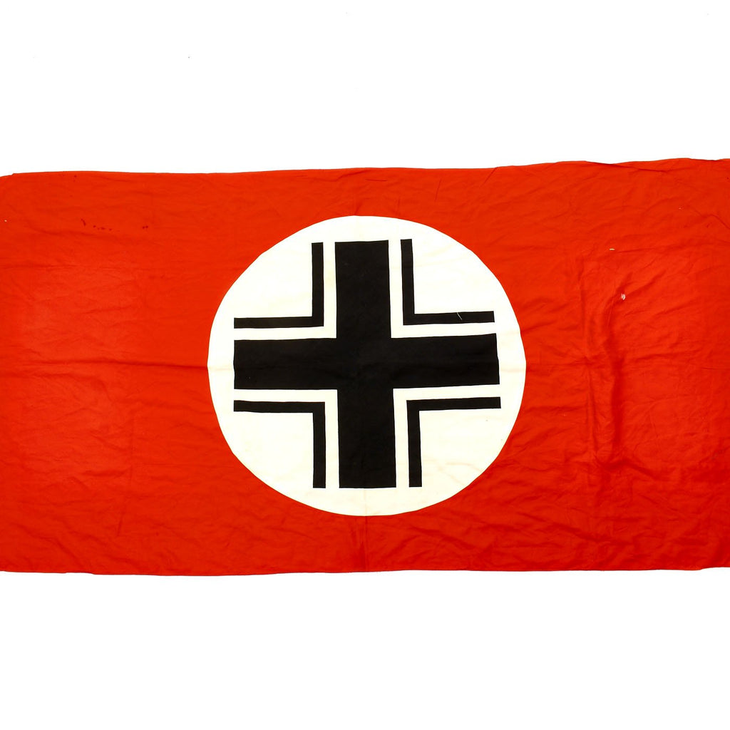 Original German WWII Balkan Cross Tank Identification Flag - 76" x 36" Original Items