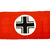 Original German WWII Balkan Cross Tank Identification Flag - 76" x 36" Original Items