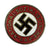 Original German NSDAP Party Miniature Enamel Membership Badge Pin by Hoffstätter - Bonn Original Items