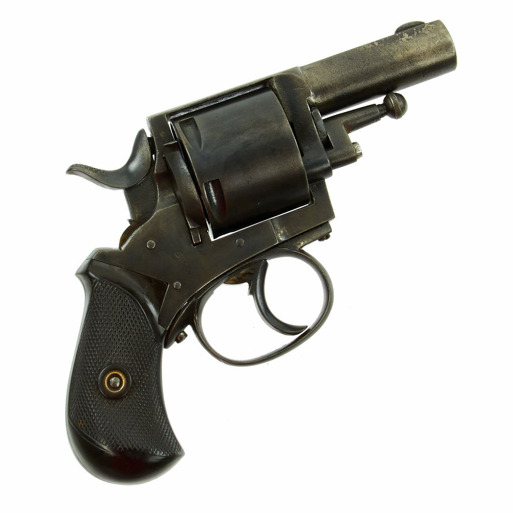 Original British Victorian Era Belgian-made "British Bulldog" Revolver in .450 - Serial X 1013 Original Items